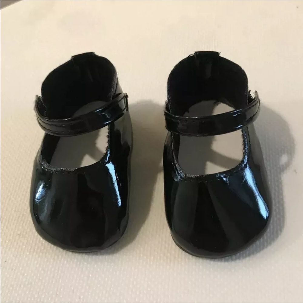 For American Girl Doll Molly Shoes and Socks Set BLACK SHOES ONLY
